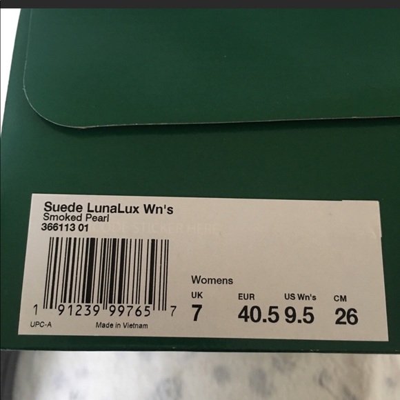 PUMA Lunar Lux Suede Sneakers - Picture 8 of 8